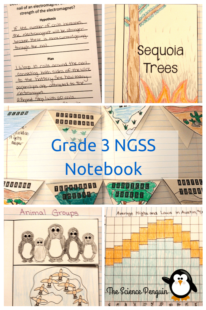 3rd Grade NGSS Notebook — The Science Penguin