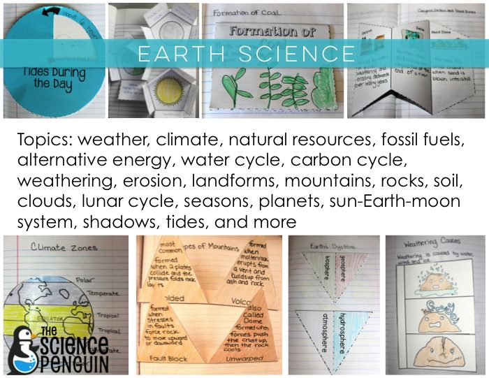 More Interactive Science Notebooks — The Science Penguin