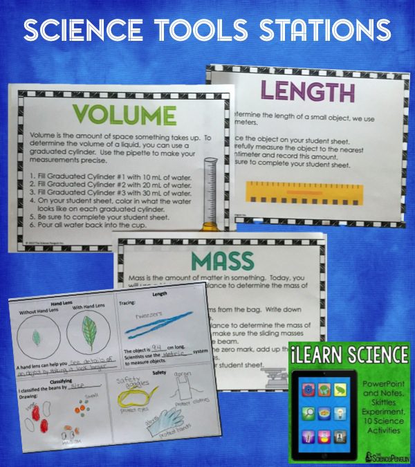 Science Tools Stations for Upper Elementary