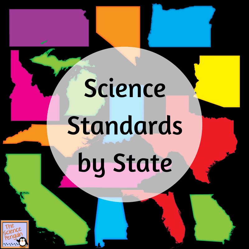 Your Standards Science Standards by State — The Science Penguin