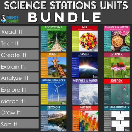 Science Stations Units from The Science Penguin