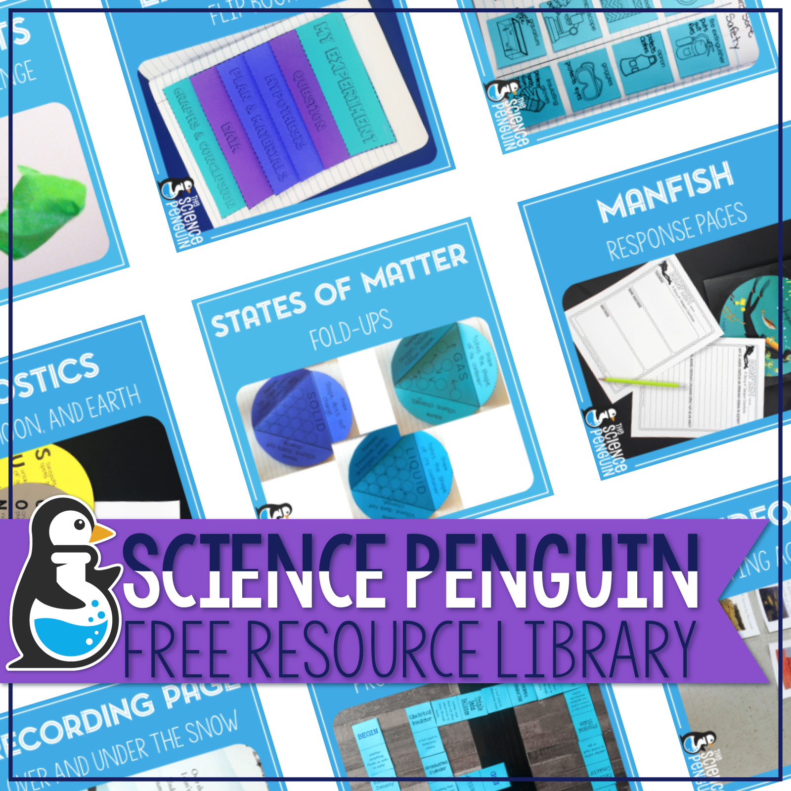 The Science Penguin Free Resource Library Sign-up — The Science Penguin