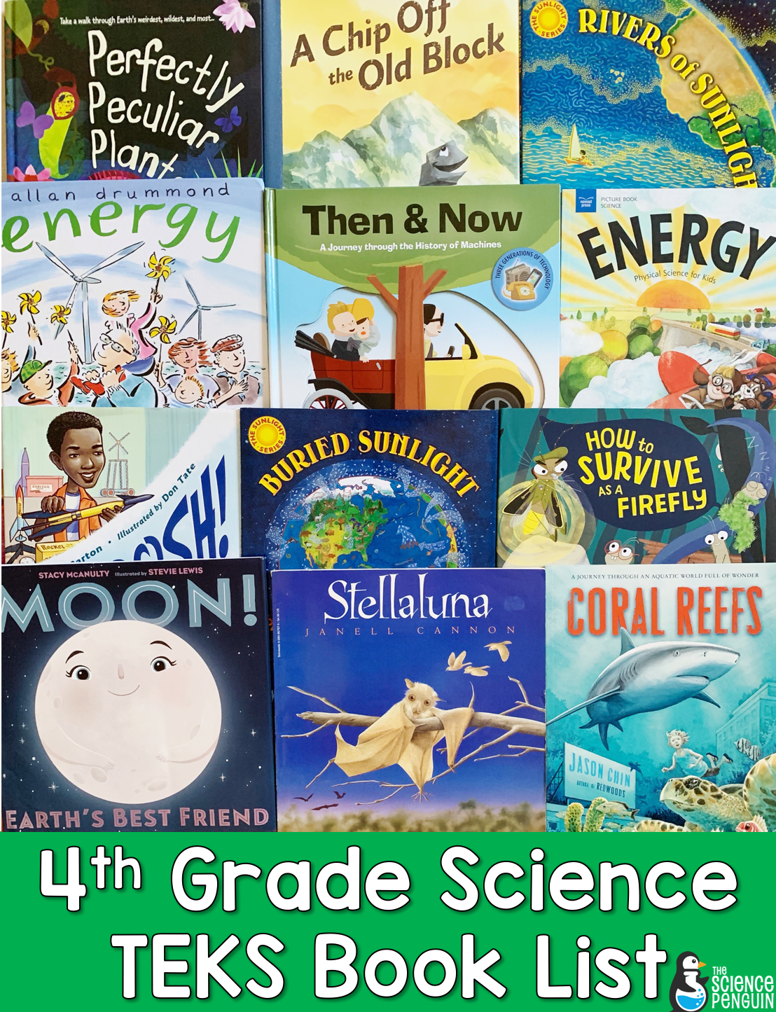 The Ultimate 4th Grade Science TEKS Book List — The Science Penguin
