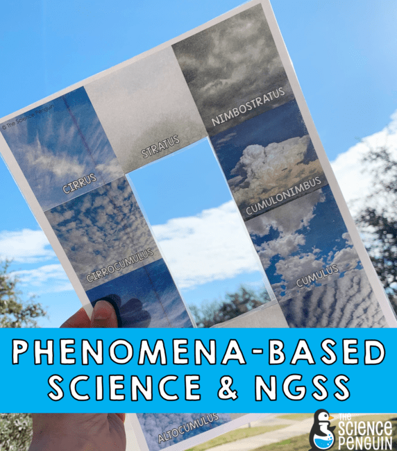 science phenomena based teaching
